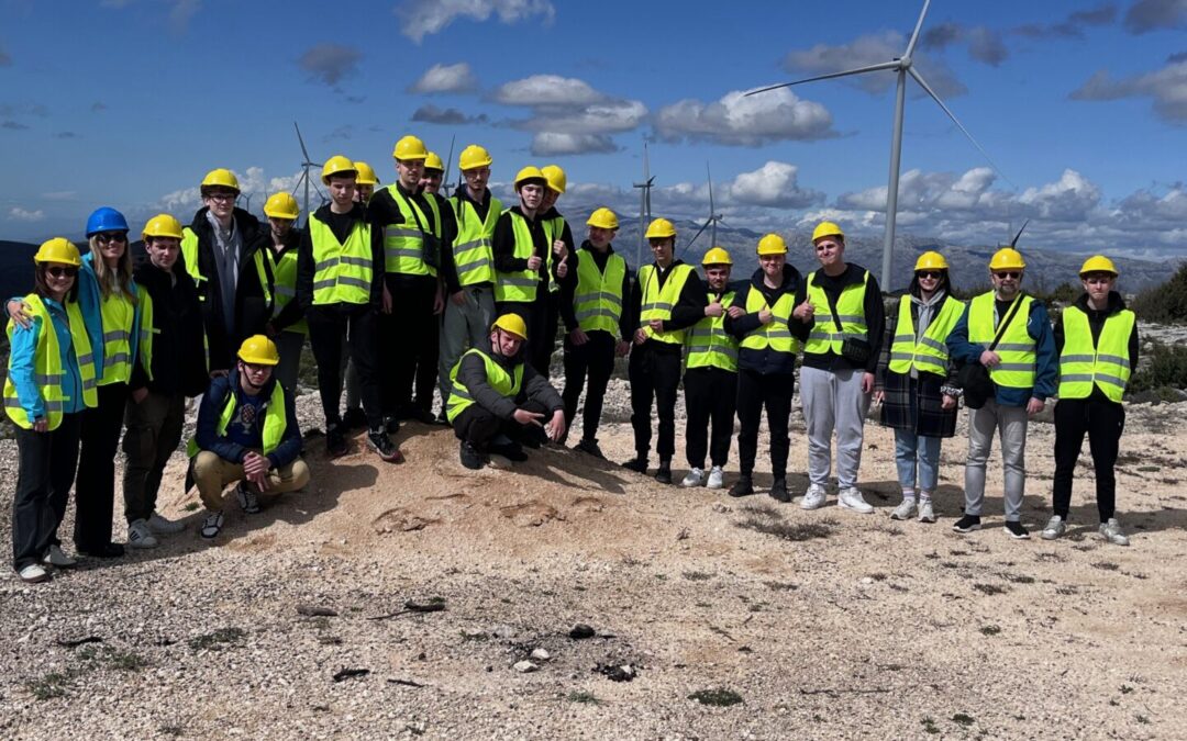 Posjet Vjetroelektrani Zadar 2P 3P