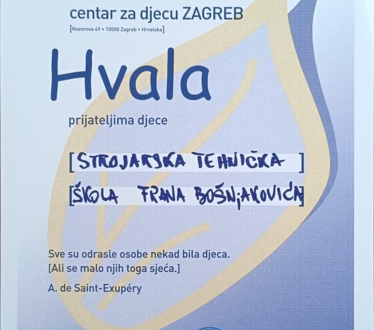 Donacije za djecu u Nazorovoj